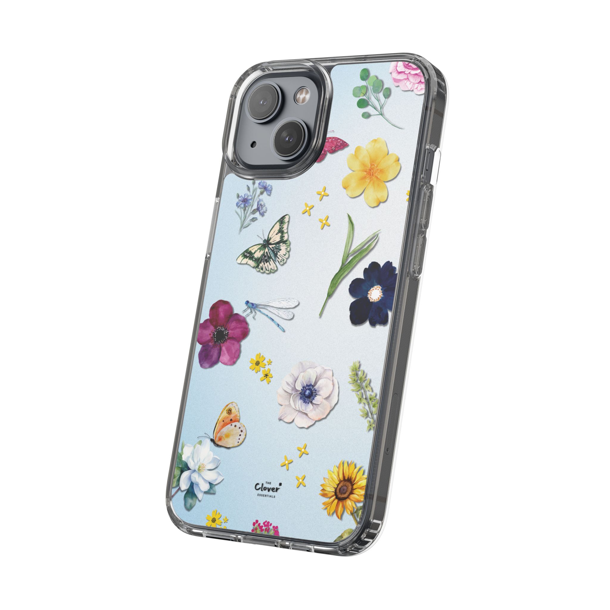 Floral Clear Phone Case - Nature-Inspired Design for Spring & Summer - Image 97