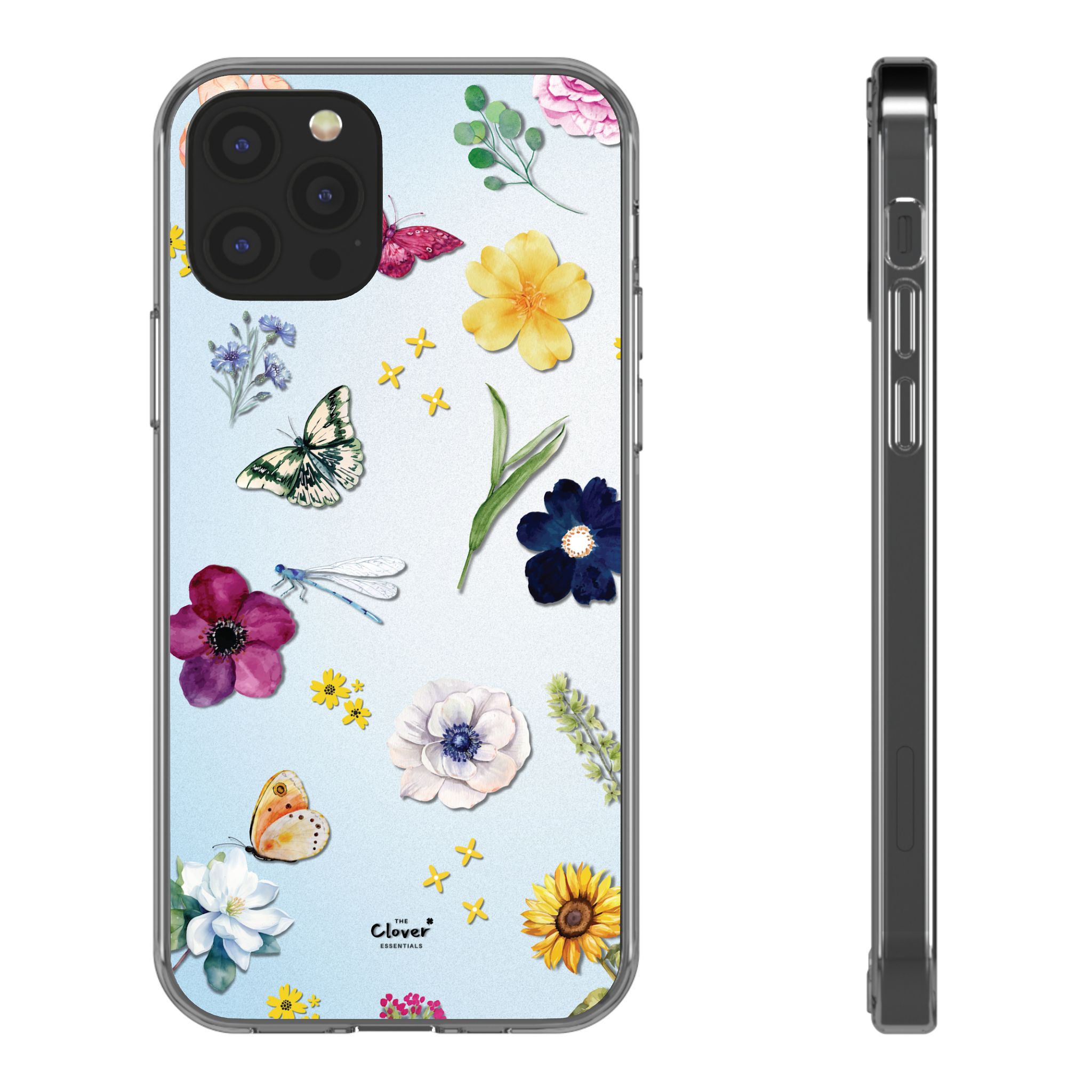 Floral Clear Phone Case - Nature-Inspired Design for Spring & Summer - Image 19