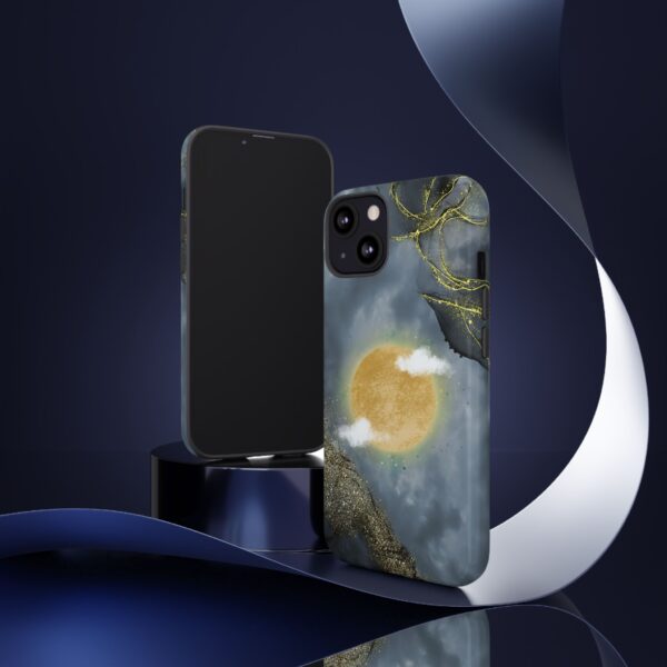 “Light in the Storm” – Sun, Gold, & Grit Tough Phone Case - Image 19