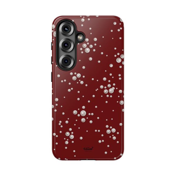 Royal Pearl Pattern Phone Case - Tough Cases for Stylish Protection - Image 138