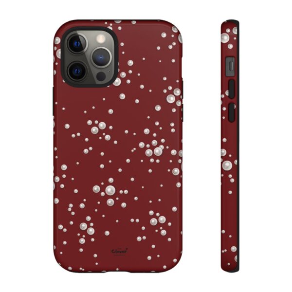 Royal Pearl Pattern Phone Case - Tough Cases for Stylish Protection - Image 13