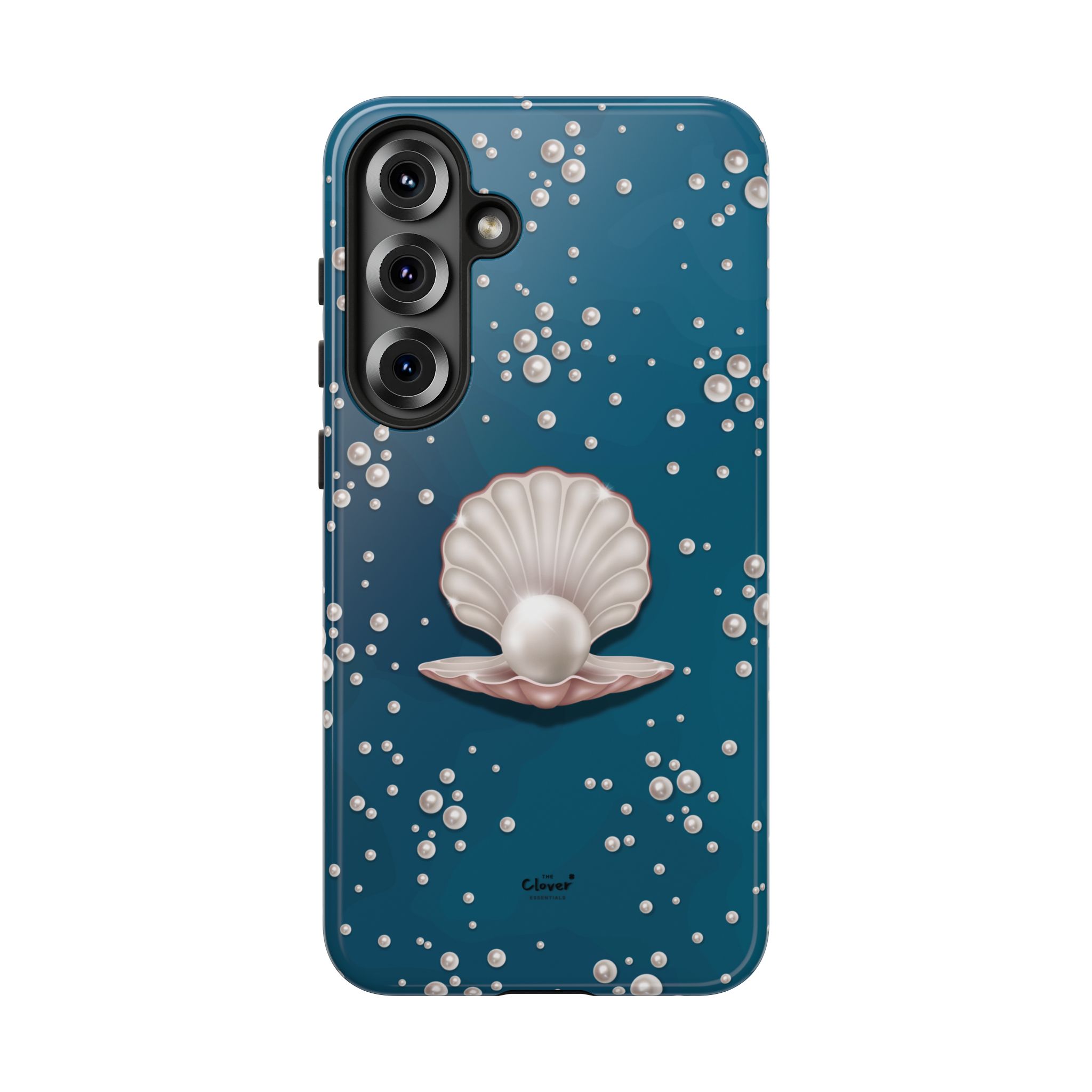 Ocean Princess Pearl Phone Case - Tough Shell with Seaside Design - Image 140
