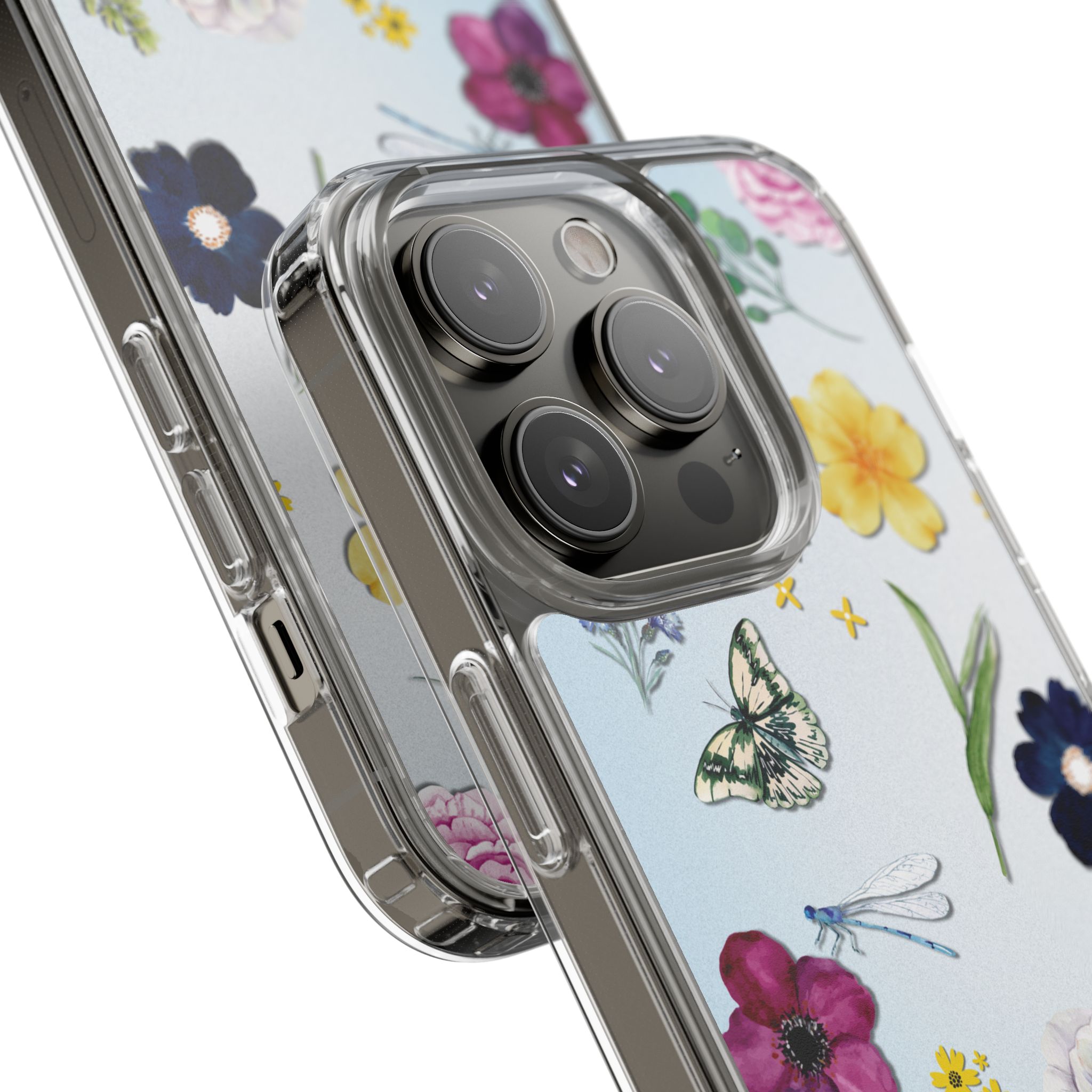 Floral Clear Phone Case - Nature-Inspired Design for Spring & Summer - Image 102