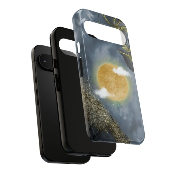 “Light in the Storm” – Sun, Gold, & Grit Tough Phone Case - Image 128