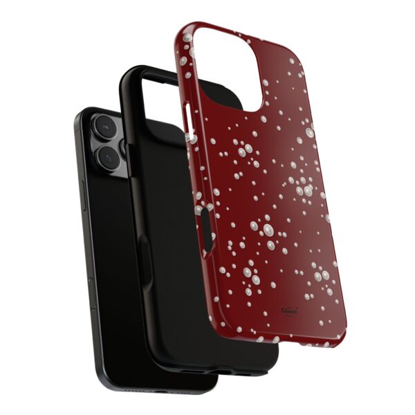 Royal Pearl Pattern Phone Case - Tough Cases for Stylish Protection - Image 3
