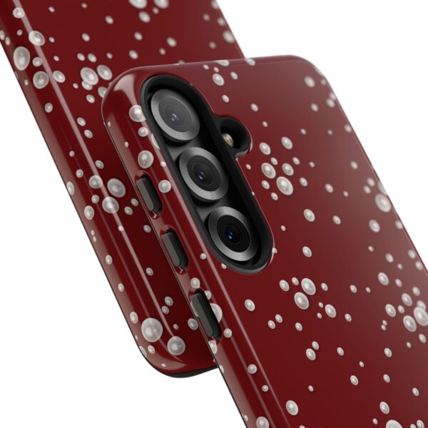 Royal Pearl Pattern Phone Case - Tough Cases for Stylish Protection - Image 143