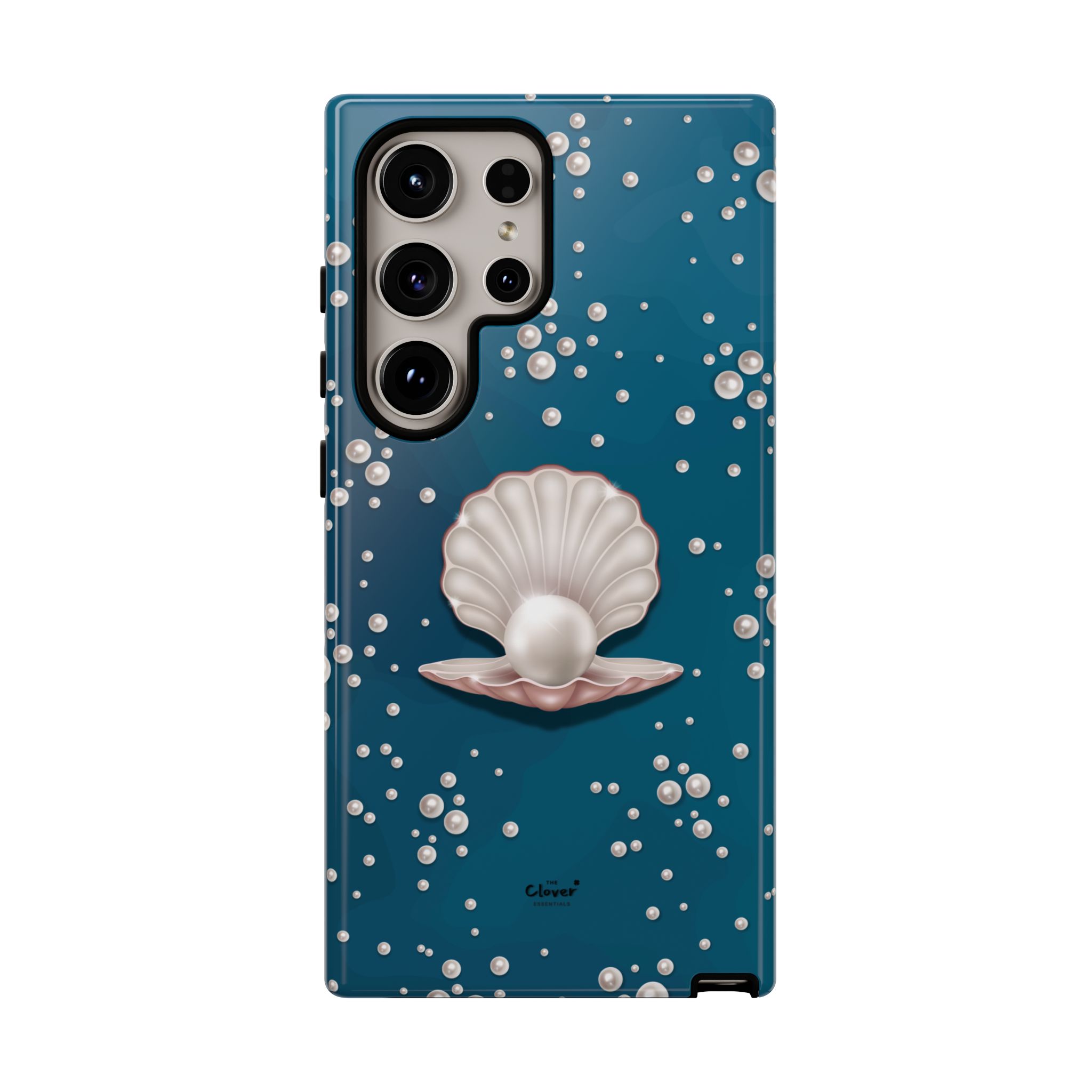 Ocean Princess Pearl Phone Case - Tough Shell with Seaside Design - Image 103