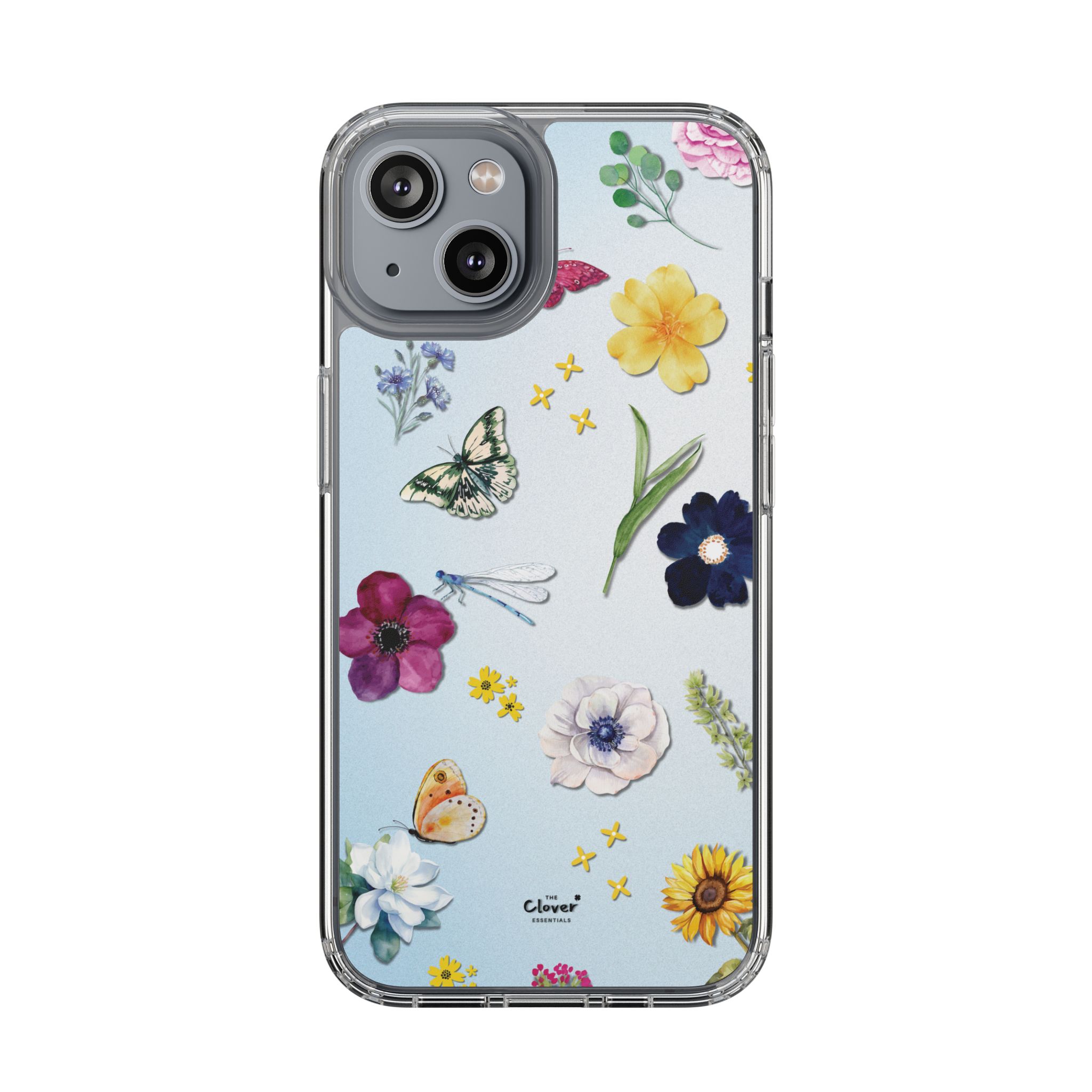 Floral Clear Phone Case - Nature-Inspired Design for Spring & Summer - Image 96