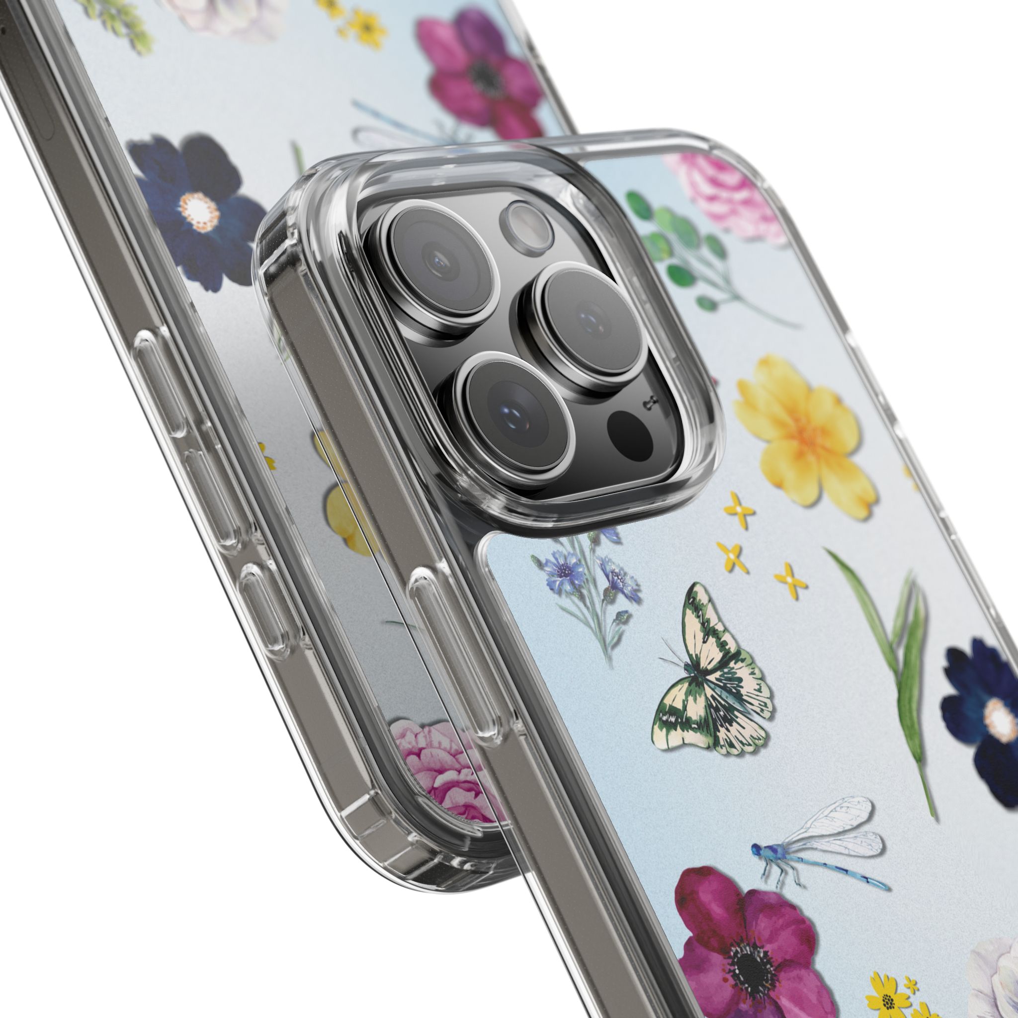 Floral Clear Phone Case - Nature-Inspired Design for Spring & Summer - Image 78