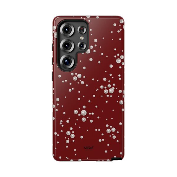 Royal Pearl Pattern Phone Case - Tough Cases for Stylish Protection - Image 146