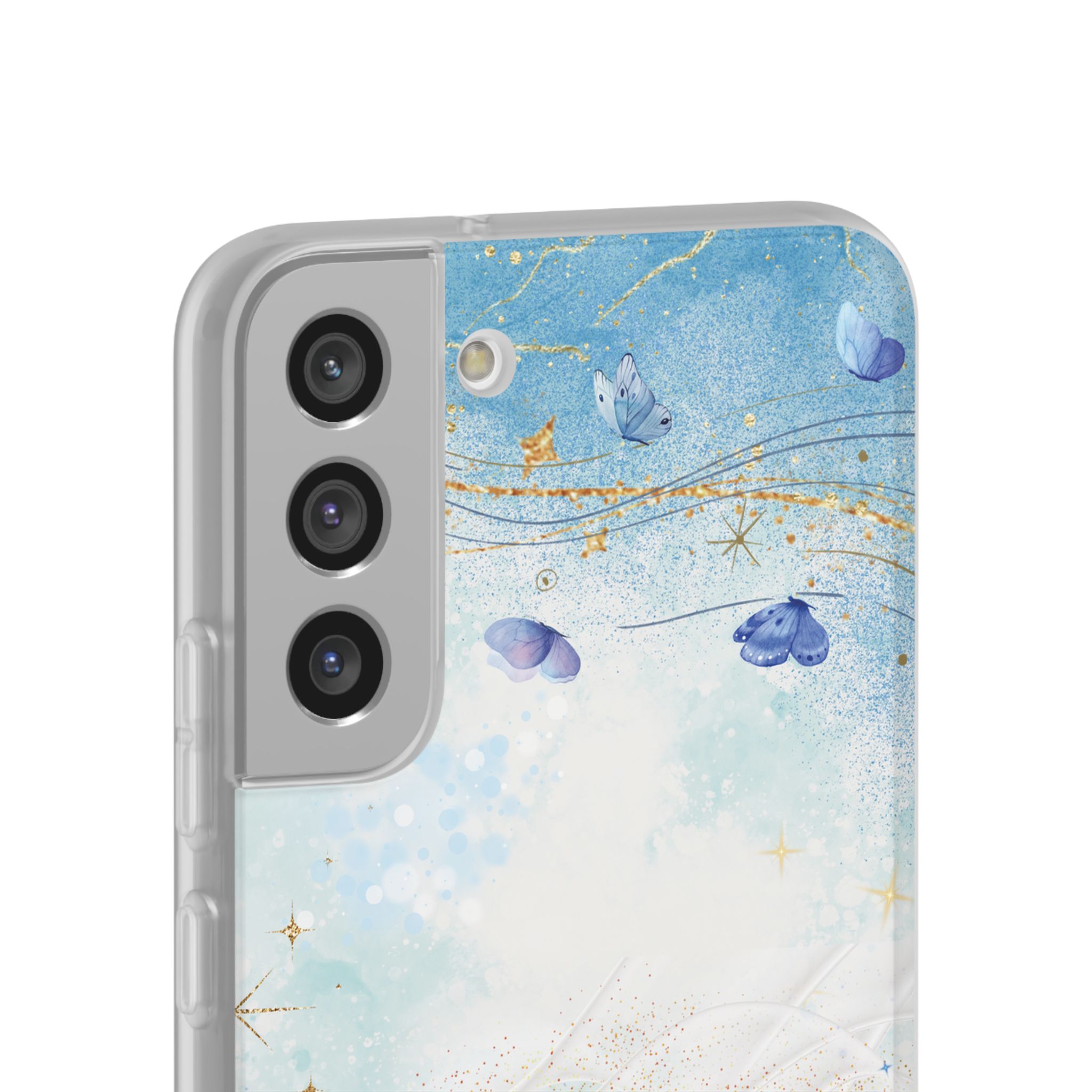 "Live. Flow. Float." — Serene Butterfly Flexi Phone Case - Image 139