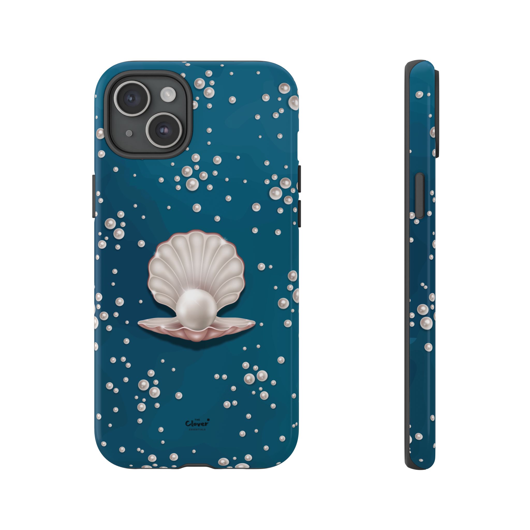 Ocean Princess Pearl Phone Case - Tough Shell with Seaside Design - Image 86