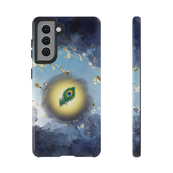 Centered in Chaos – Celestial Feather Tough Phone Case. - Image 26