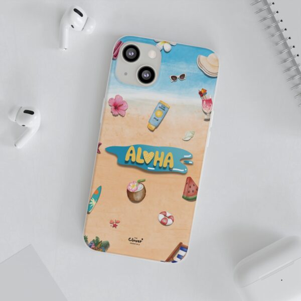 "Aloha" Summer Beach Vibes Flexi Phone Case - Image 100