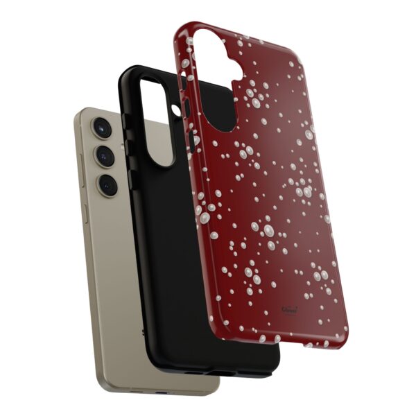 Royal Pearl Pattern Phone Case - Tough Cases for Stylish Protection - Image 98