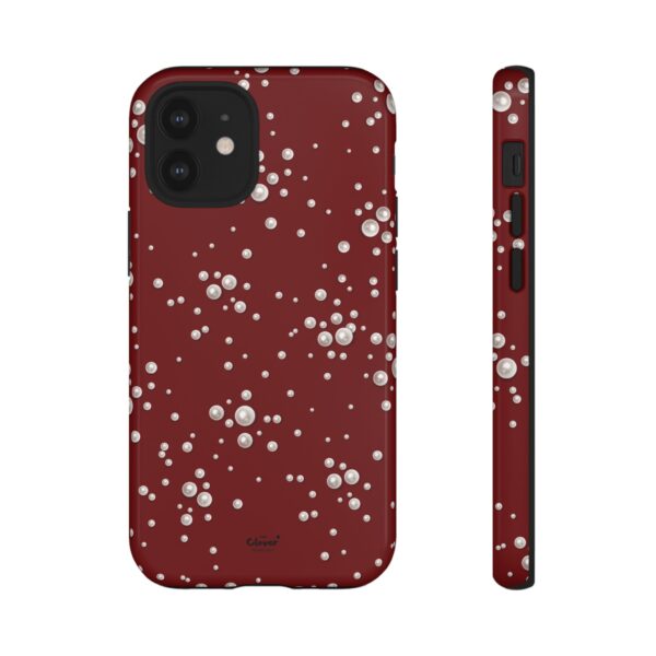 Royal Pearl Pattern Phone Case - Tough Cases for Stylish Protection - Image 11