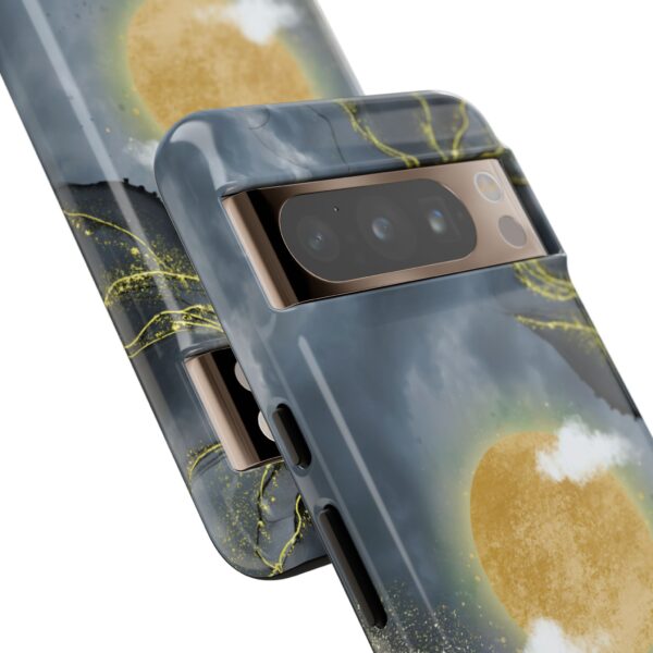 “Light in the Storm” – Sun, Gold, & Grit Tough Phone Case - Image 107
