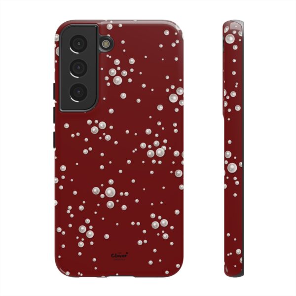 Royal Pearl Pattern Phone Case - Tough Cases for Stylish Protection - Image 37