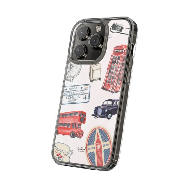 London-Themed Clear Phone Case - Travel Vibes and City Landmarks - Image 101