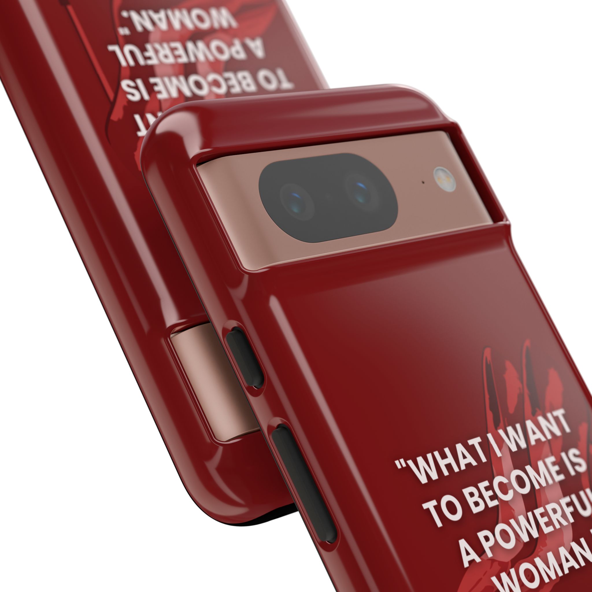 Empowering Tough Phone Case - "What I Want to Become is a Powerful Woman" - Image 111