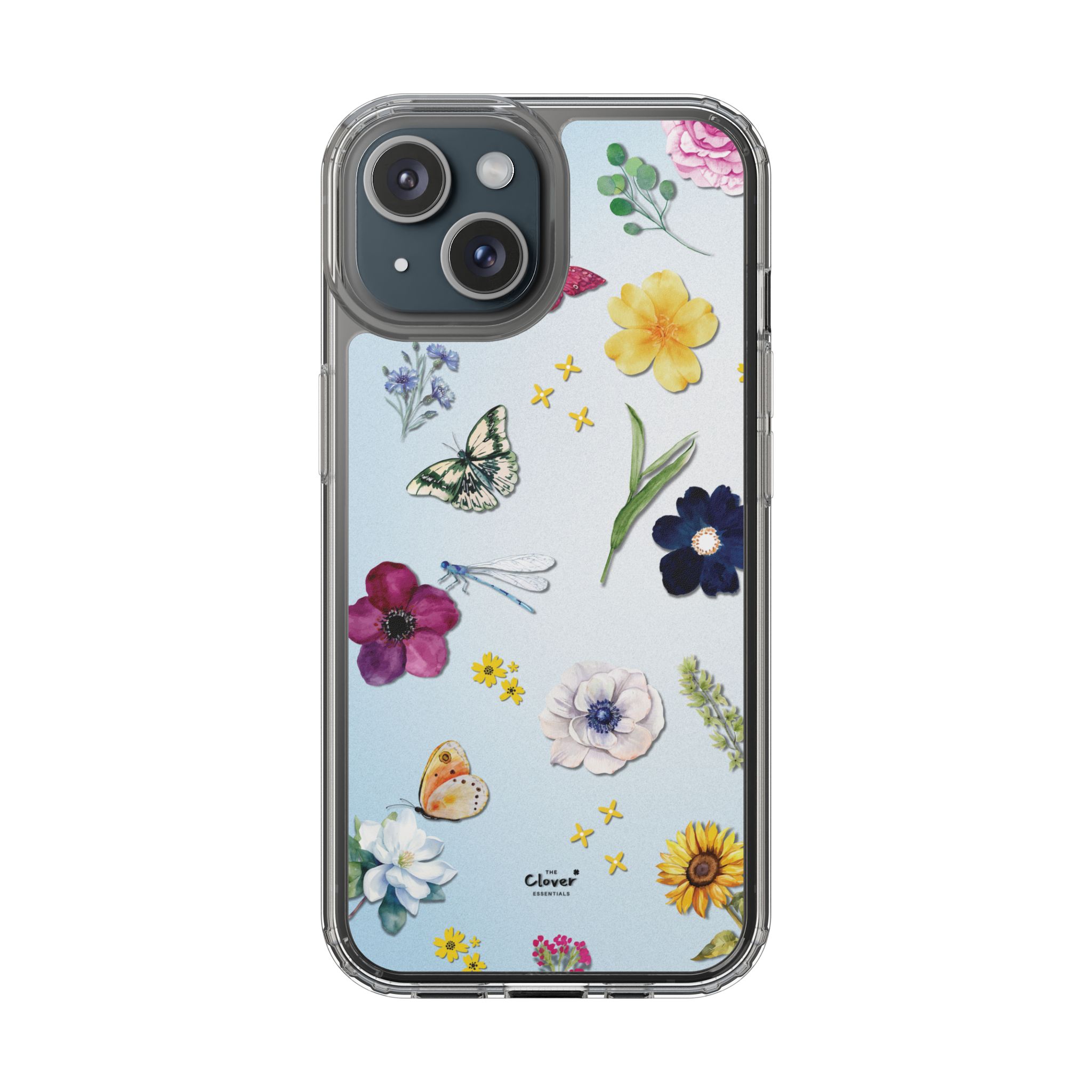 Floral Clear Phone Case - Nature-Inspired Design for Spring & Summer - Image 80