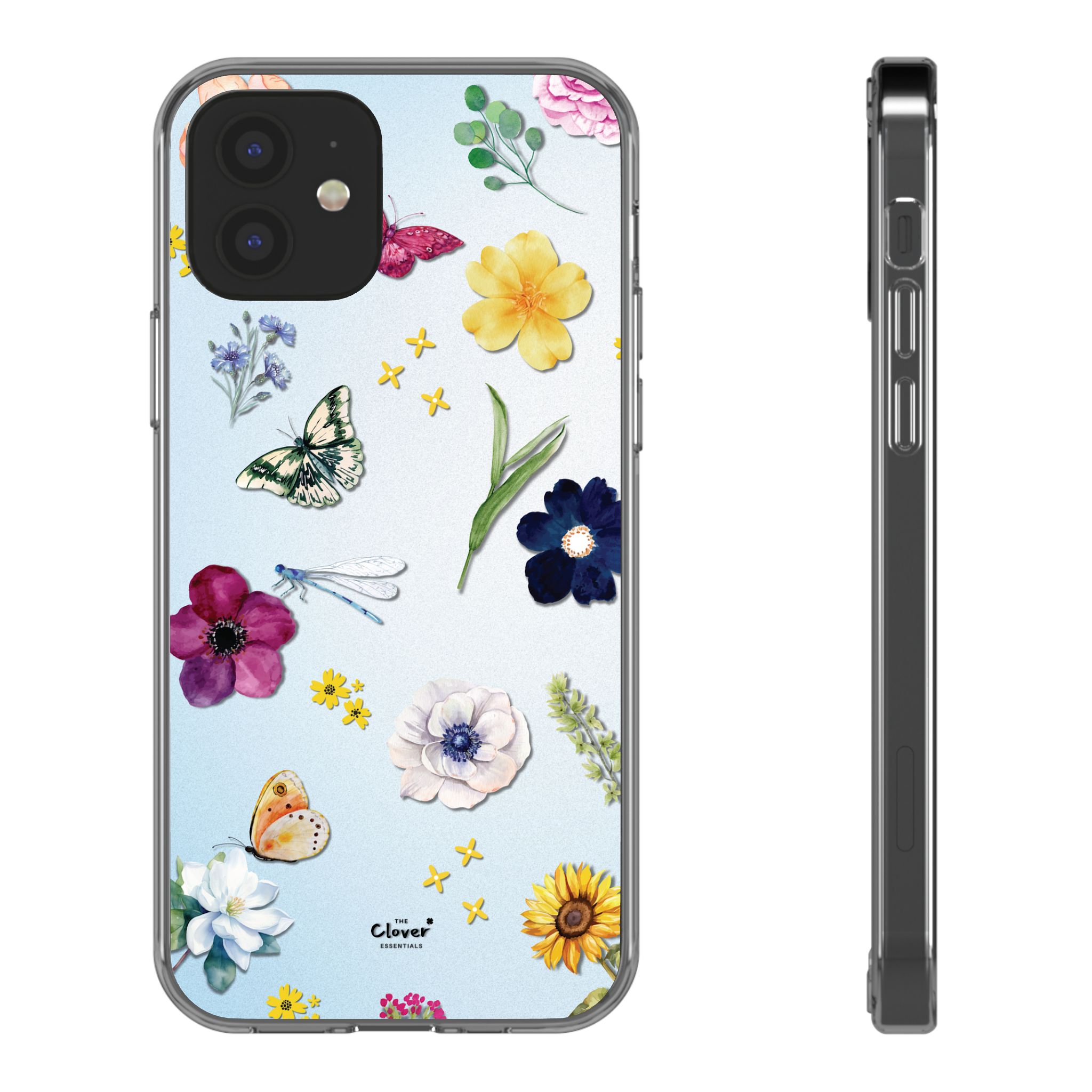 Floral Clear Phone Case - Nature-Inspired Design for Spring & Summer - Image 7
