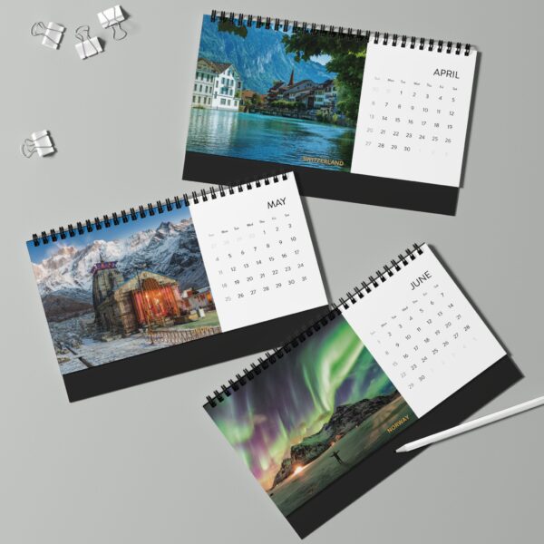 2025 Dream Destinations Desk Calendar – 12 Months. 12 Places. 1 Big Dream - Image 5