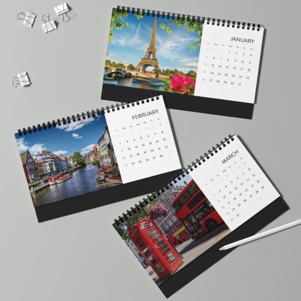 2025 Dream Destinations Desk Calendar – 12 Months. 12 Places. 1 Big Dream - Image 4